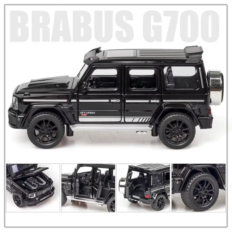 1/32 G700 Alloy Car Model Simulation Toy Diecast Vehicles Off-Road SUV with Sound N Light Collectible Kids&